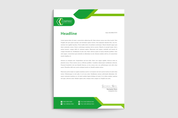 Eco-friendly Letterheads